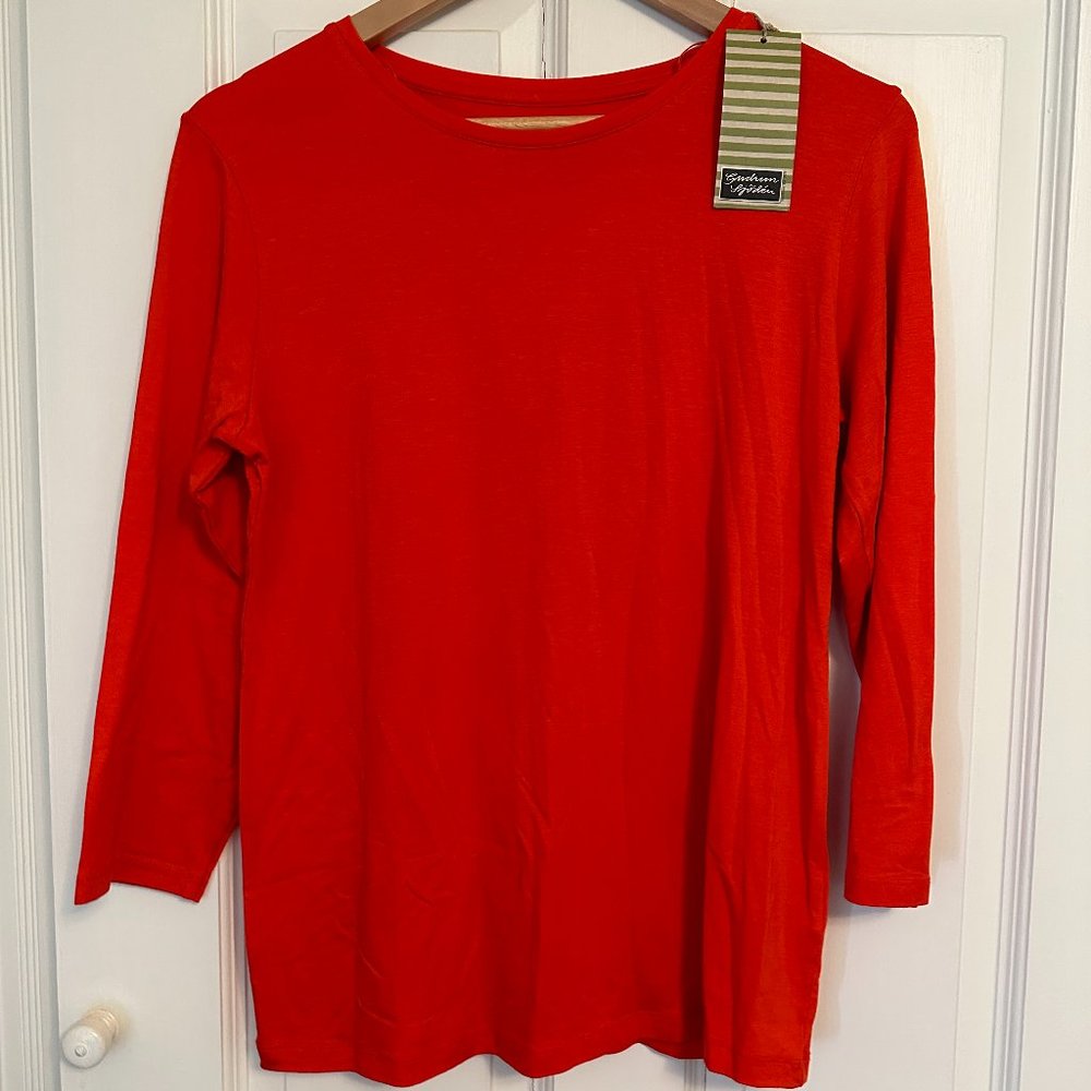 NWT Bright red/orange 2 piece set